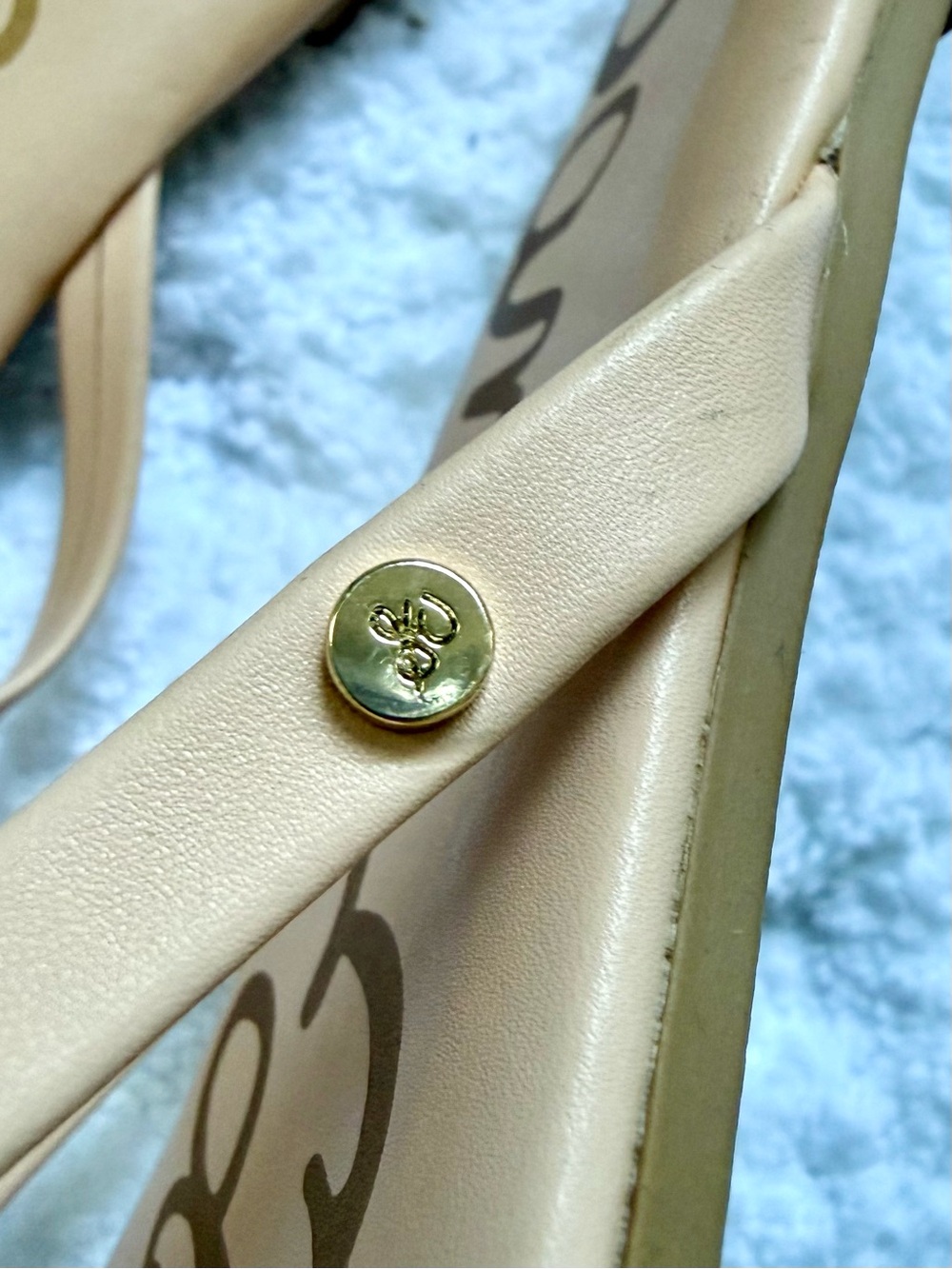 Sam Edelman Sleek Pinkish Nude Flip Flops - Picture 4 of 5